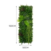 50cm x 150cm Alina Artificial Living Wall Dimensions