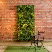 1x1m Artificial Living Wall Dracaena Ivy and Fern