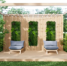 50cm x 150cm Alina Artificial Living Wall x 2