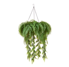 1m Artificial Hanging Plant Green Glory