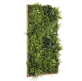 1m x 50cm Artificial Living Wall Art in Frame Dawn Burst