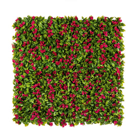 1x1m Artificial Living Wall Bougainvillea
