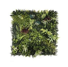 1x1M Artificial Living Wall Emerald Skye