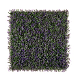 1x1m Artificial Living Wall Lavender