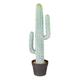 69cm Artificial Potted Saguaro Cactus
