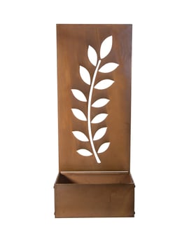 1.1m Patina Screen Fern Design Planter
