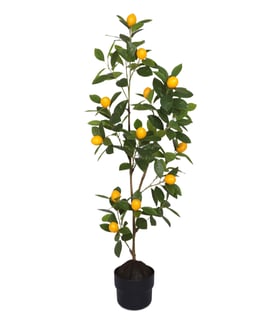 1m Artificial Natural Feel Plant with 12 Lemons