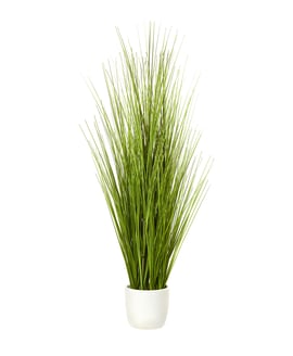 75cm Artificial Potted Onion Grass