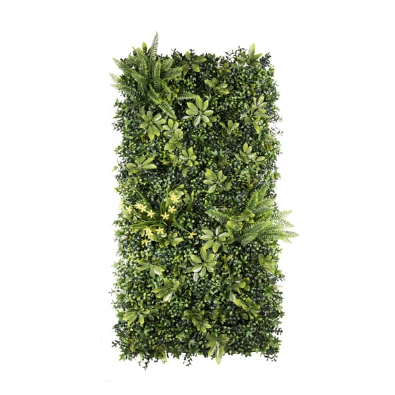 1Mx50cm Artificial Living Wall Spring Fern