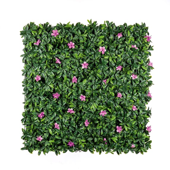 1x1m Artificial Living Wall Azalea