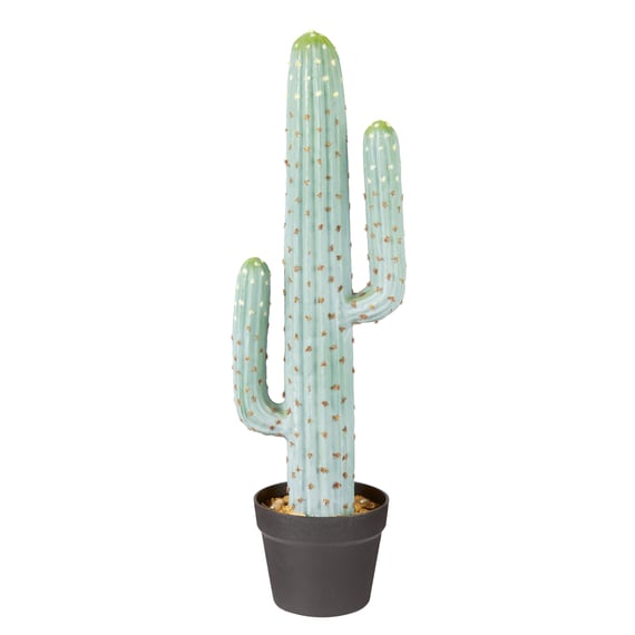 69cm Artificial Potted Saguaro Cactus