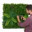 1m x 1m Alina Artificial Living Wall Easy Fit