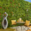 1x1m Artificial Living Wall Dracaena Ivy and Fern