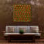 1x1m Artificial Living Wall Dracaena Ivy and Fern